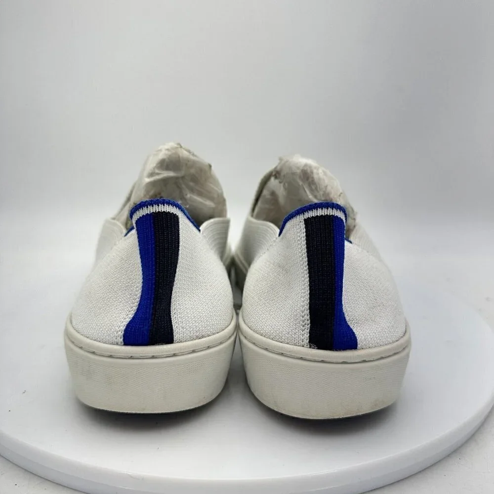 Rothys The Original Slip On Sneaker Bright White Women Comfort Shoes Size 8